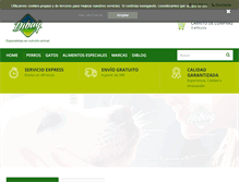 Tablet Screenshot of dibaqmascotas.com
